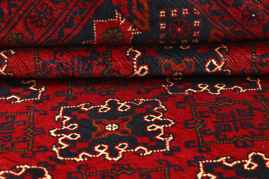 Dark Red Khal Mohammadi 6'  5" x 9'  7" - No. QA12242