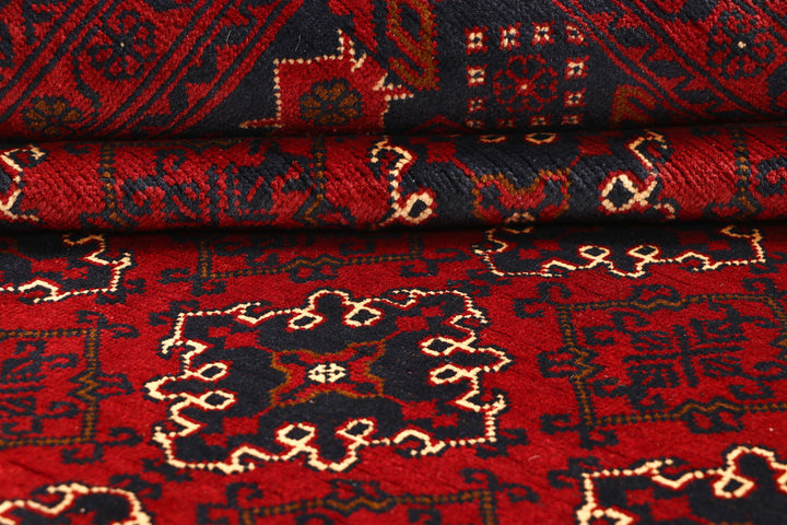 Dark Red Khal Mohammadi 6'  5" x 9'  7" - No. QA12242