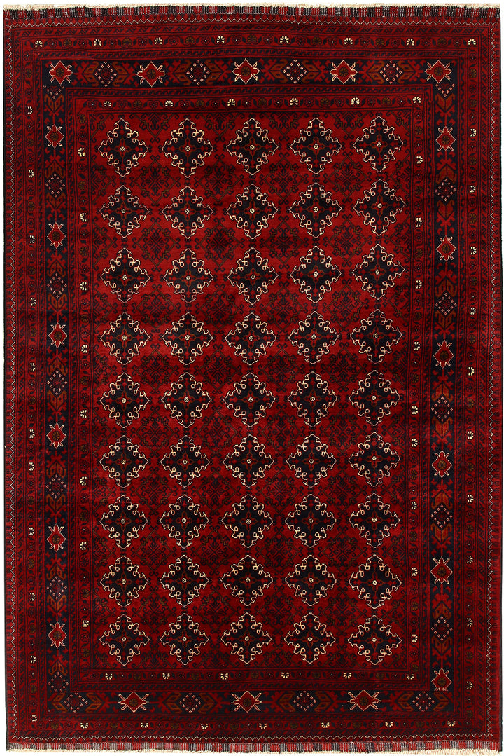Dark Red Khal Mohammadi 6' 5 x 9' 7 - No. 69421