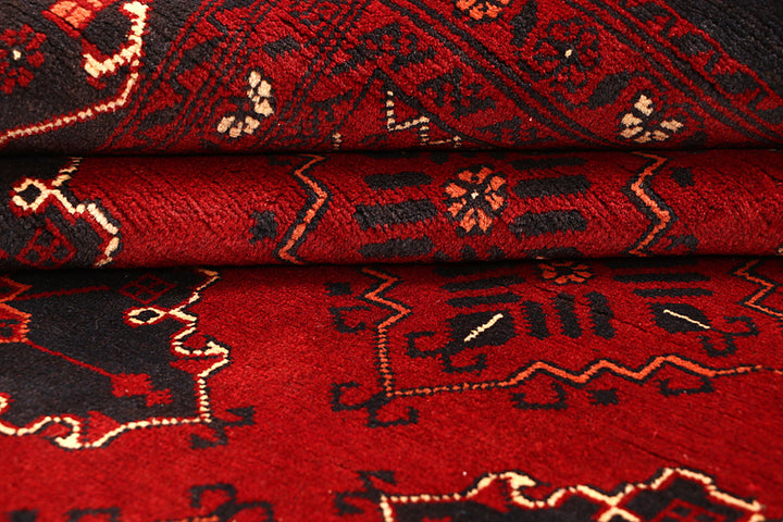 Dark Red Khal Mohammadi 6'  4" x 9'  7" - No. QA73400