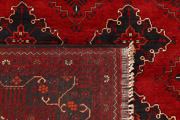 Dark Red Khal Mohammadi 6'  4" x 9'  7" - No. QA73400