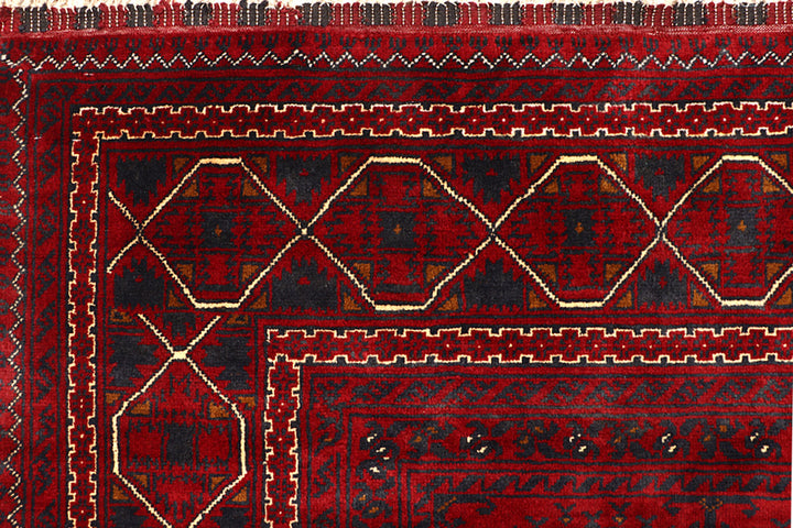 Dark Red Khal Mohammadi 6'  6" x 9'  7" - No. QA28406