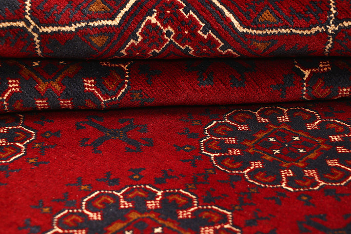 Maroon Khal Mohammadi 6'  5" x 9'  7" - No. QA88498