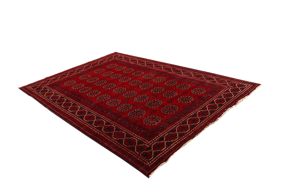 Maroon Khal Mohammadi 6'  5" x 9'  7" - No. QA88498