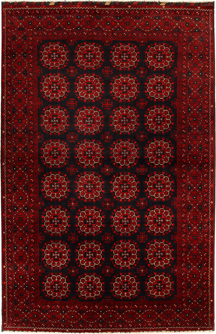 Multi Colored Khal Mohammadi 6'  4" x 9'  9" - No. QA50732