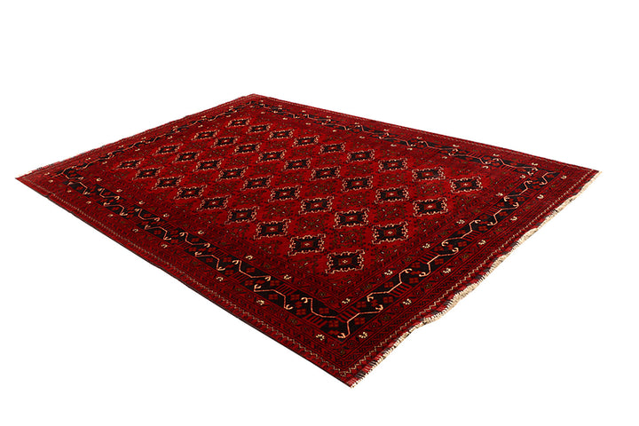 Dark Red Khal Mohammadi 6'  7" x 9'  7" - No. QA42992