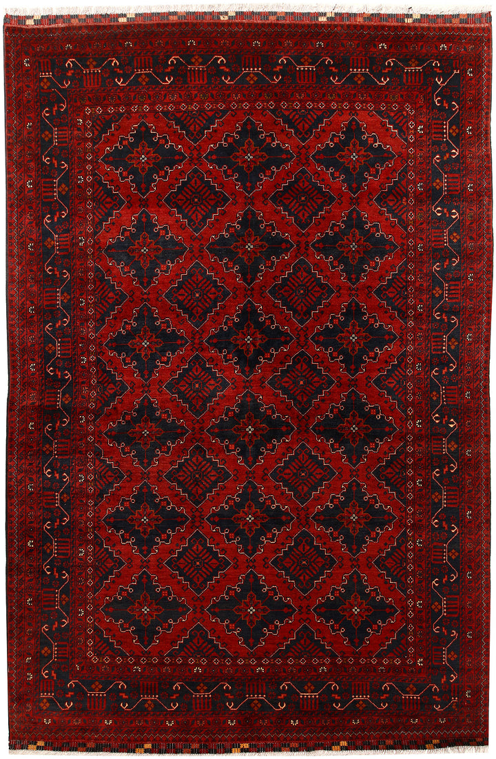 Dark Red Khal Mohammadi 6' 3 x 9' 4 - No. 69428