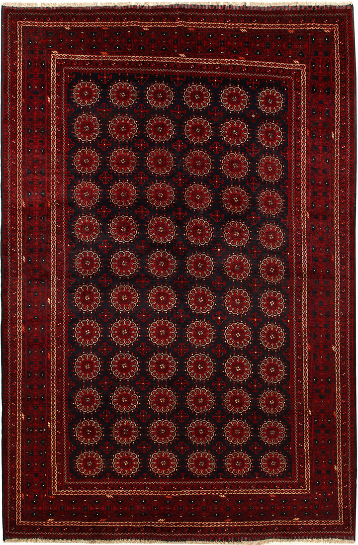 Multi Colored Khal Mohammadi 6'  3" x 9'  6" - No. QA46735