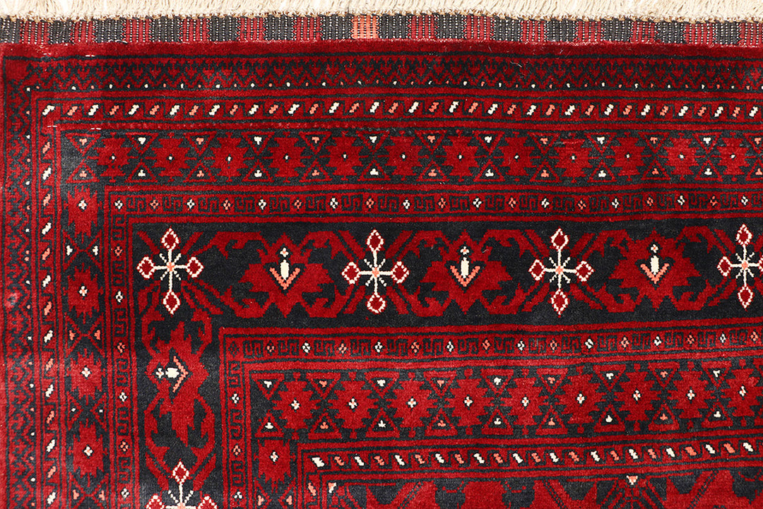 Dark Red Khal Mohammadi 6'  7" x 9'  3" - No. QA98786