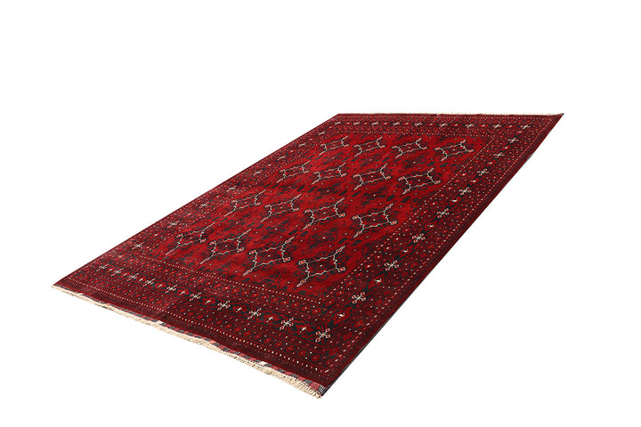 Dark Red Khal Mohammadi 6'  7" x 9'  3" - No. QA98786