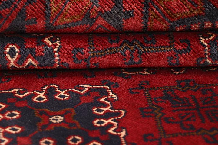 Dark Red Khal Mohammadi 5'  5" x 7'  7" - No. QA11042