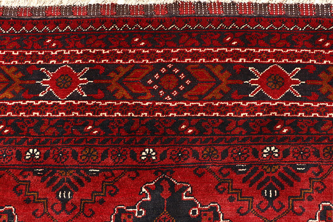 Maroon Khal Mohammadi 6'  7" x 9'  8" - No. QA34356