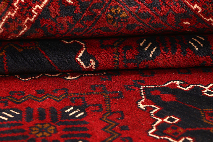 Maroon Khal Mohammadi 6'  7" x 9'  8" - No. QA34356