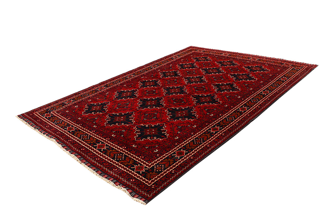 Maroon Khal Mohammadi 6'  7" x 9'  8" - No. QA34356