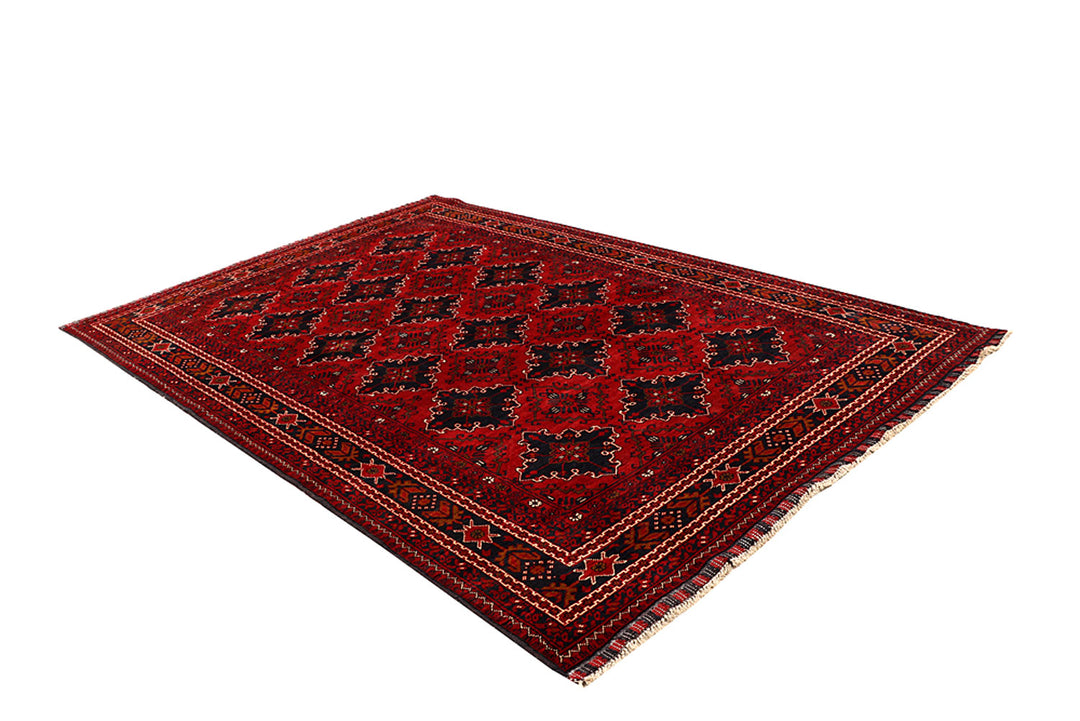 Maroon Khal Mohammadi 6'  7" x 9'  8" - No. QA34356