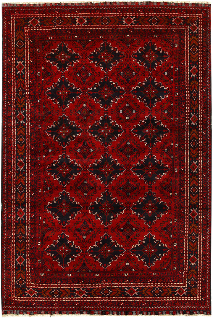 Maroon Khal Mohammadi 6'  7" x 9'  8" - No. QA34356