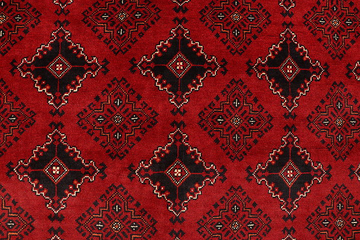 Dark Red Khal Mohammadi 6'  3" x 9'  3" - No. QA17084