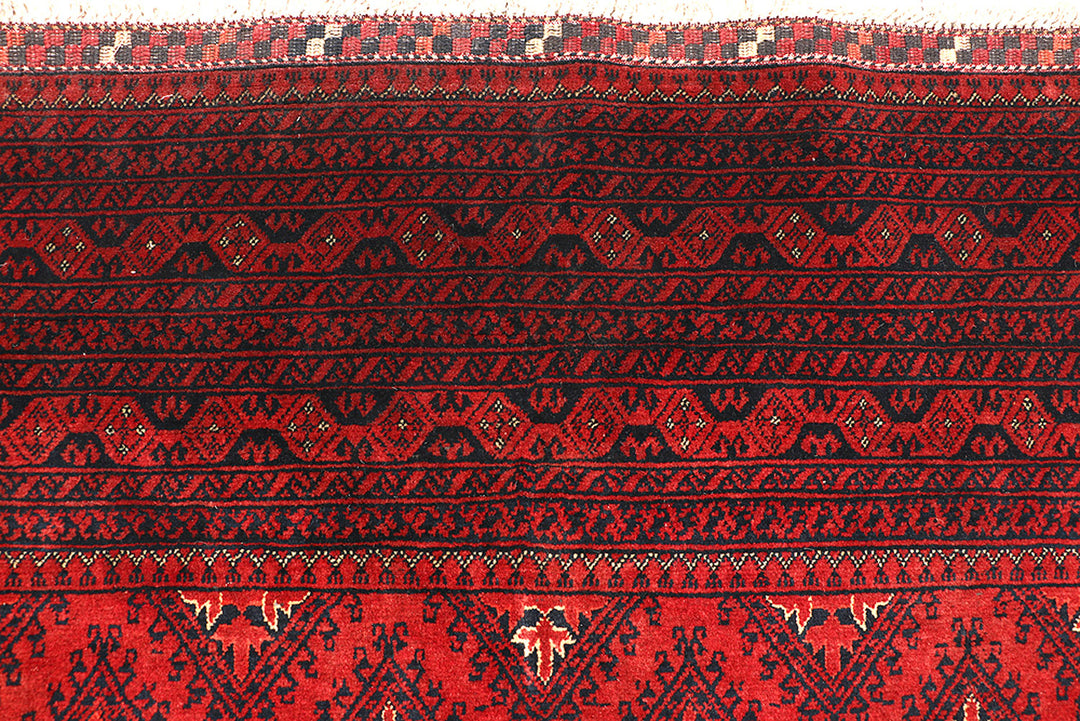 Dark Red Khal Mohammadi 6'  4" x 9'  8" - No. QA79302