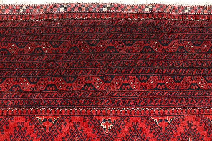 Dark Red Khal Mohammadi 6'  4" x 9'  8" - No. QA79302