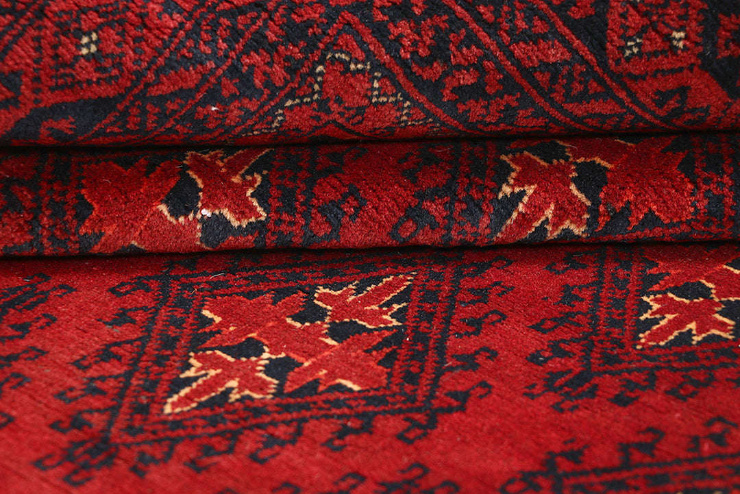 Dark Red Khal Mohammadi 6'  4" x 9'  8" - No. QA79302