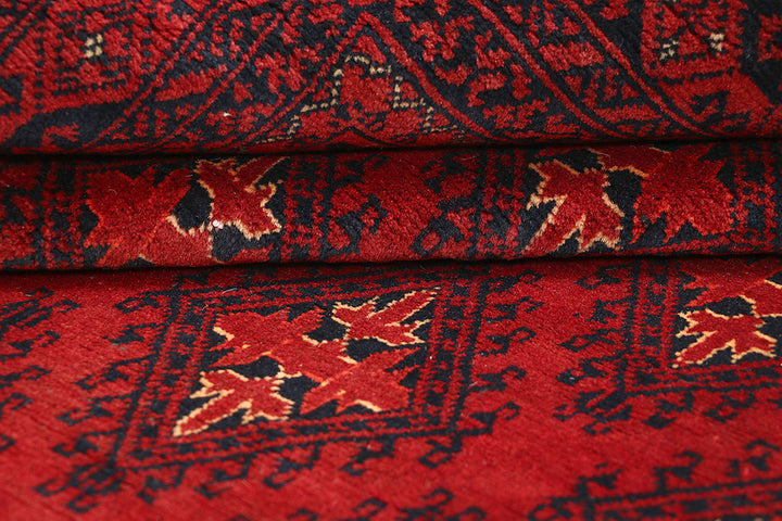 Dark Red Khal Mohammadi 6'  4" x 9'  8" - No. QA79302