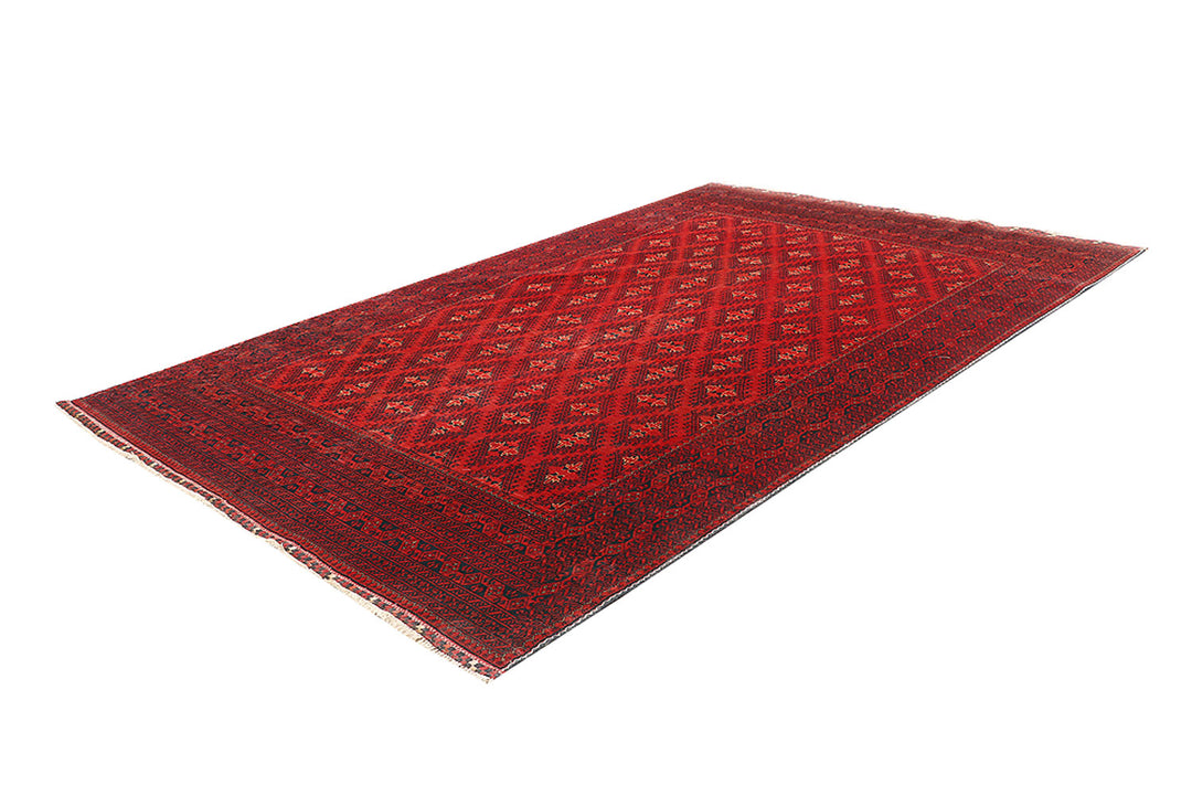 Dark Red Khal Mohammadi 6'  4" x 9'  8" - No. QA79302