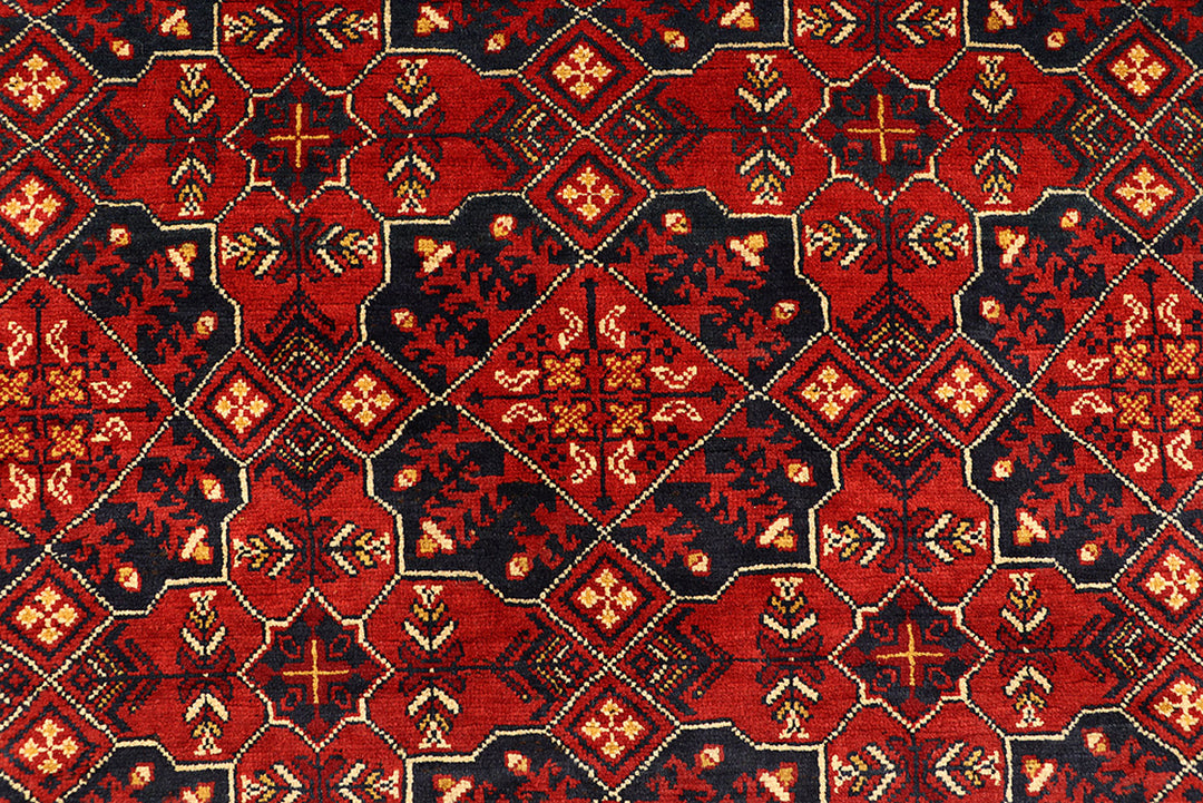 Dark Red Khal Mohammadi 6' 9 x 9' 7 - No. 69441