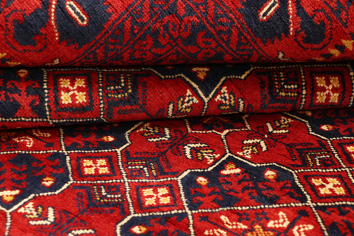 Dark Red Khal Mohammadi 6' 9 x 9' 7 - No. 69441