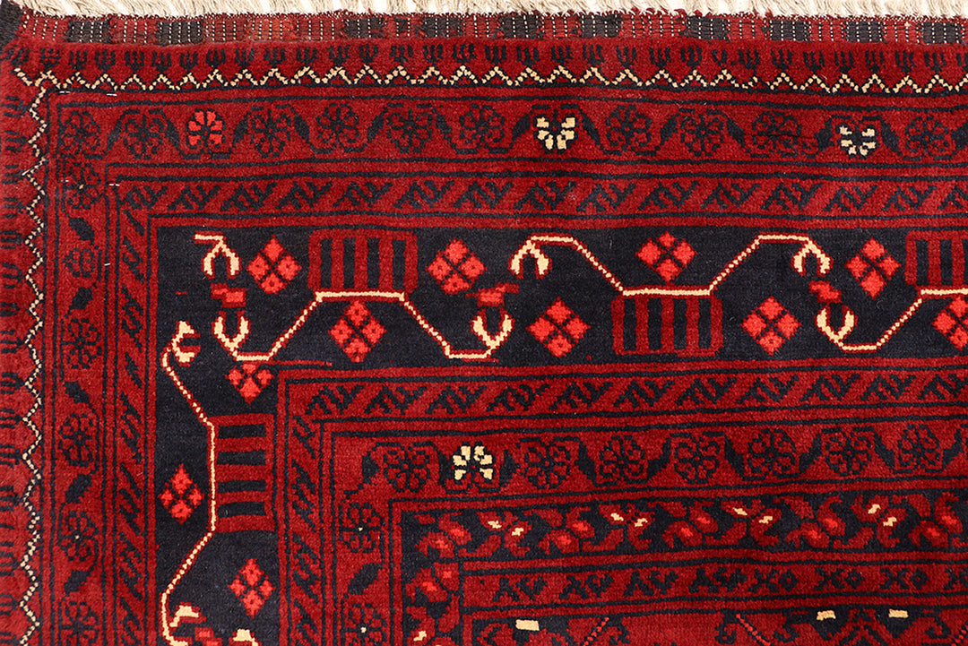 Dark Red Khal Mohammadi 6' 4 x 9' 4 - No. 69442