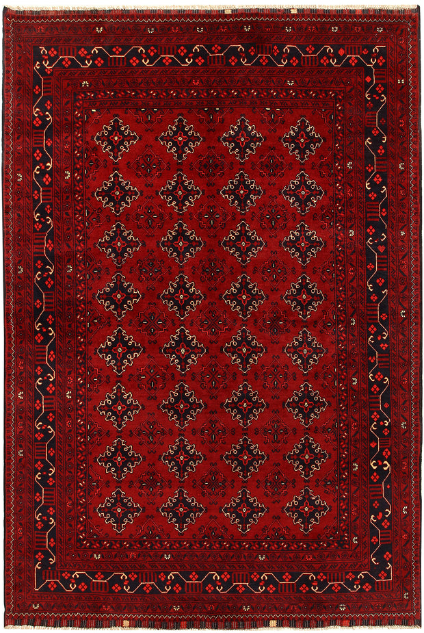 Dark Red Khal Mohammadi 6' 4 x 9' 4 - No. 69442