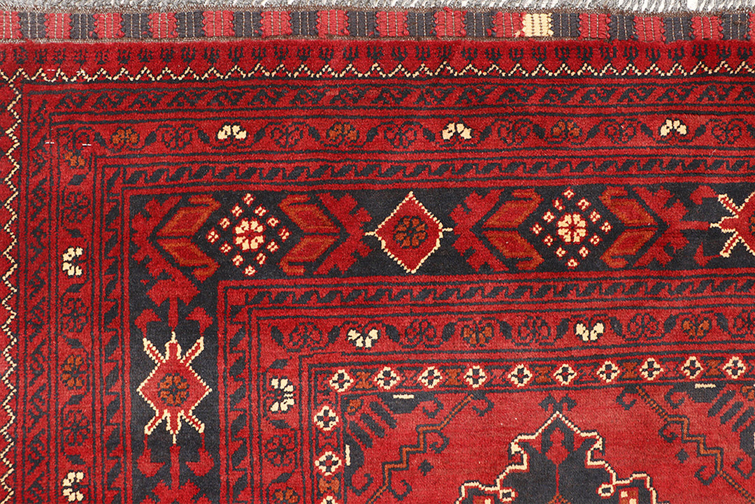 Dark Red Khal Mohammadi 6' 7 x 9' 8 - No. 69443