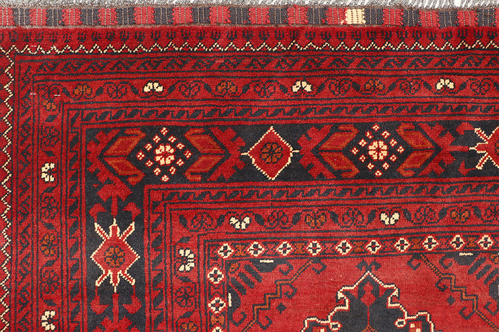 Dark Red Khal Mohammadi 6'  7" x 9'  8" - No. QA87482