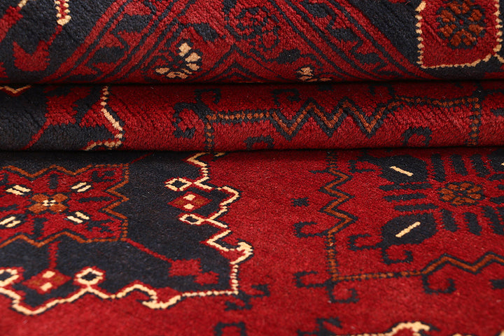 Dark Red Khal Mohammadi 6'  7" x 9'  8" - No. QA87482