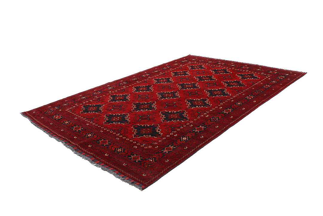 Dark Red Khal Mohammadi 6'  7" x 9'  8" - No. QA87482