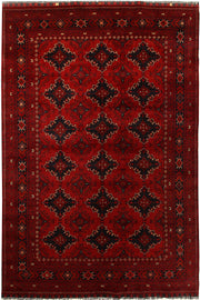 Dark Red Khal Mohammadi 6'  7" x 9'  8" - No. QA87482