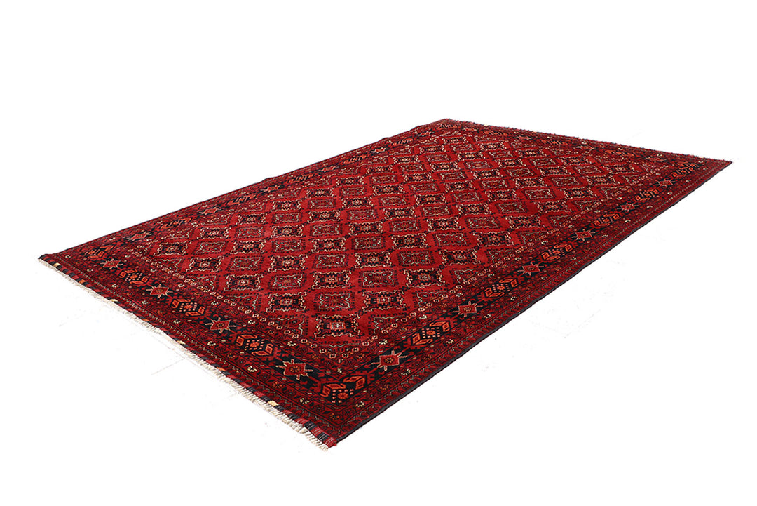 Maroon Khal Mohammadi 6'  6" x 9'  7" - No. QA42142