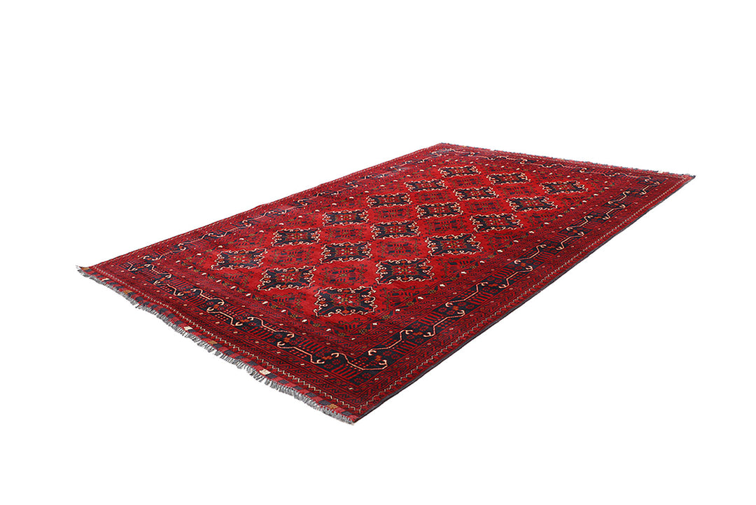 Dark Red Khal Mohammadi 6'  2" x 9'  1" - No. QA95229