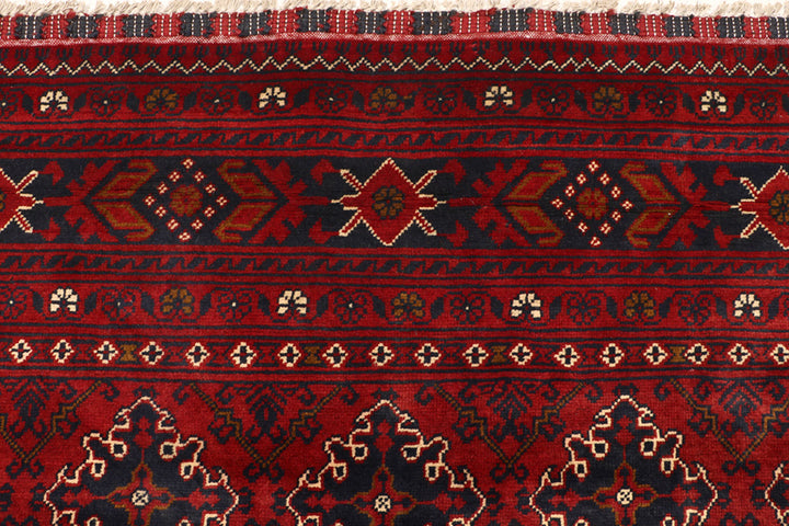 Dark Red Khal Mohammadi 6' 4 x 9' 6 - No. 69449