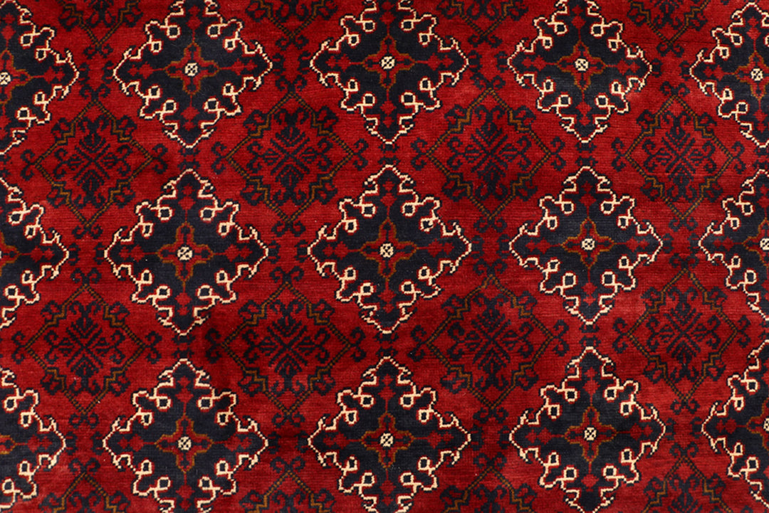 Dark Red Khal Mohammadi 6'  4" x 9'  6" - No. QA95593