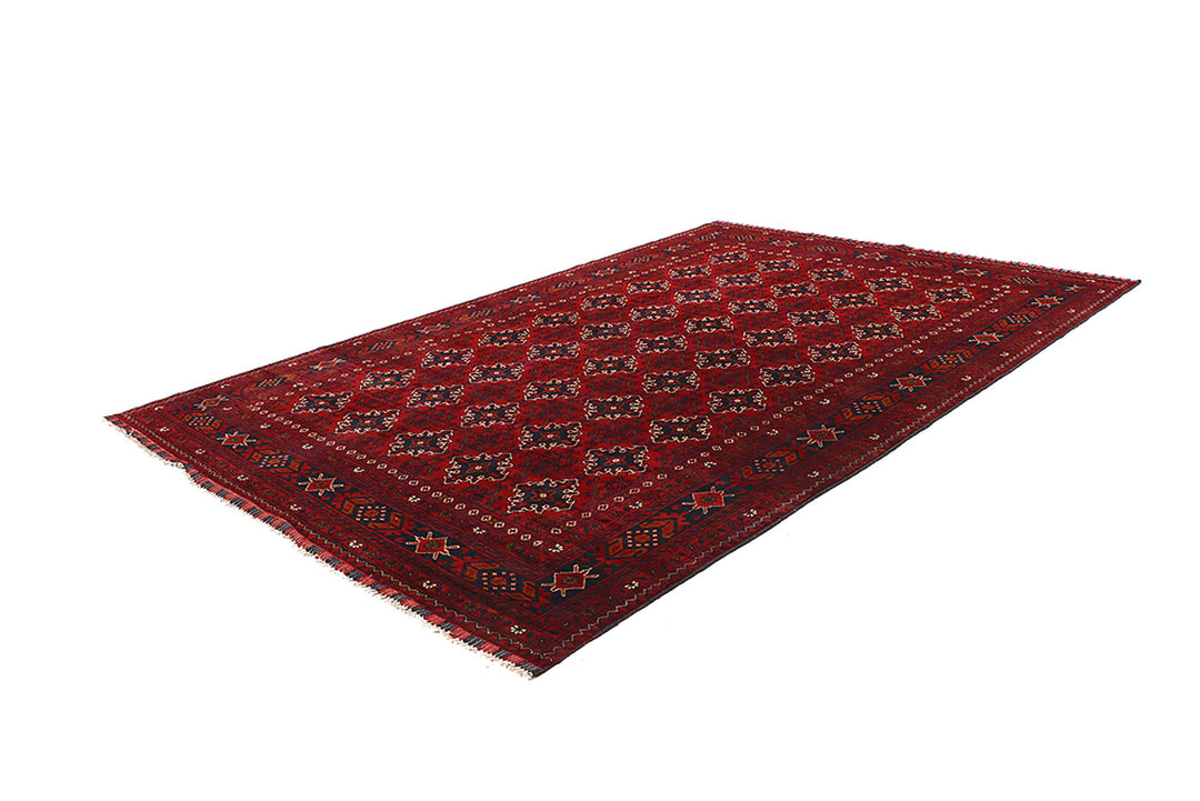 Dark Red Khal Mohammadi 6'  4" x 9'  6" - No. QA95593
