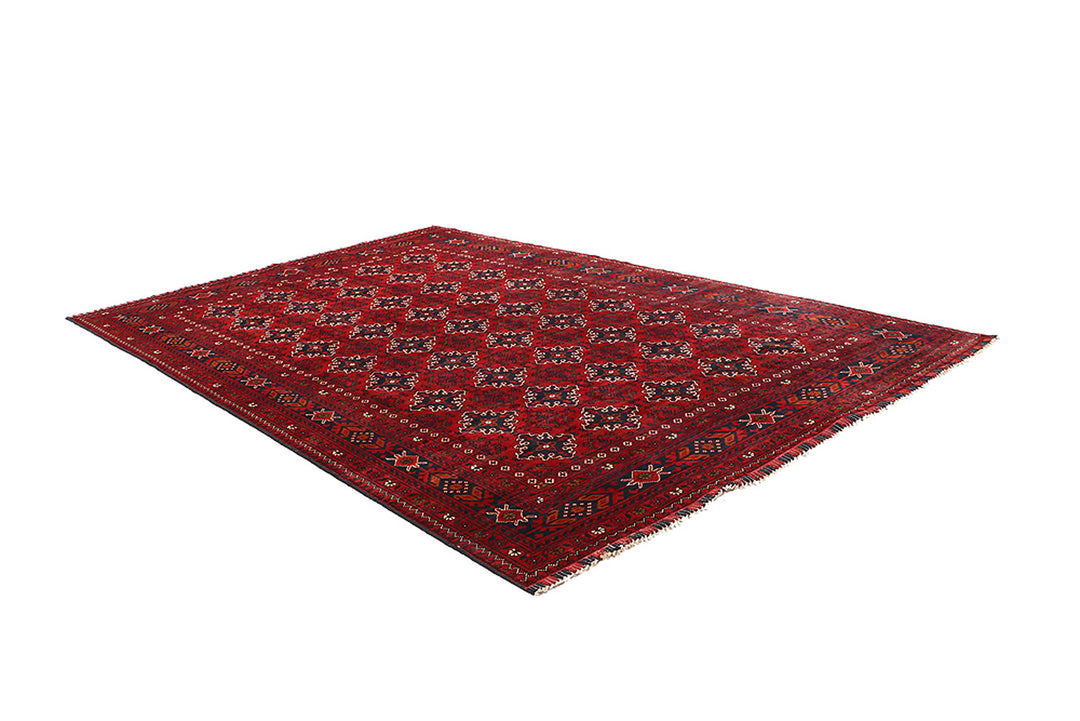 Dark Red Khal Mohammadi 6'  4" x 9'  6" - No. QA95593