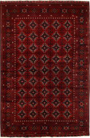 Dark Red Khal Mohammadi 6'  4" x 9'  6" - No. QA95593