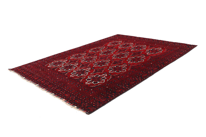 Dark Red Khal Mohammadi 6'  8" x 9'  3" - No. QA32348