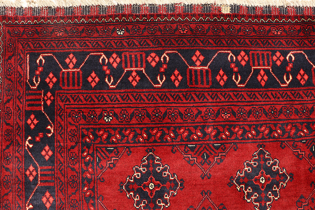 Dark Red Khal Mohammadi 6'  7" x 9'  6" - No. QA54891