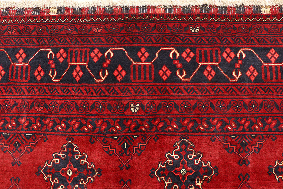 Dark Red Khal Mohammadi 6'  7" x 9'  6" - No. QA54891