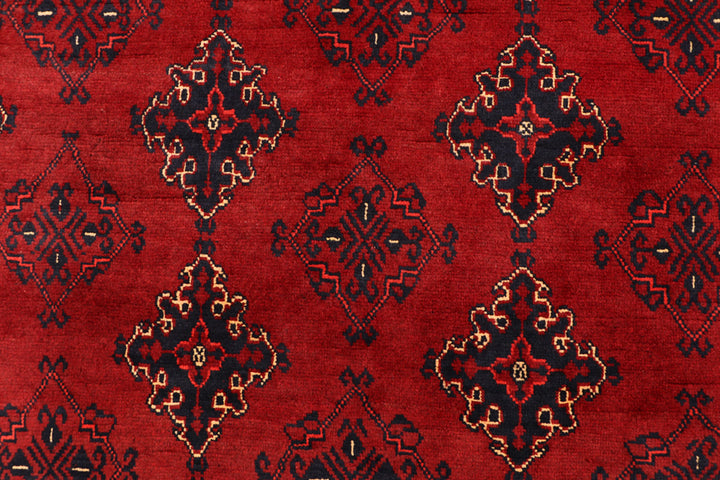 Dark Red Khal Mohammadi 6'  7" x 9'  6" - No. QA54891