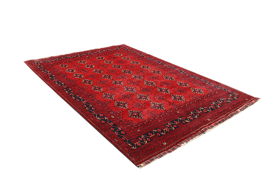 Dark Red Khal Mohammadi 6'  7" x 9'  6" - No. QA54891