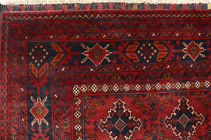 Dark Red Khal Mohammadi 6'  5" x 9'  4" - No. QA86273