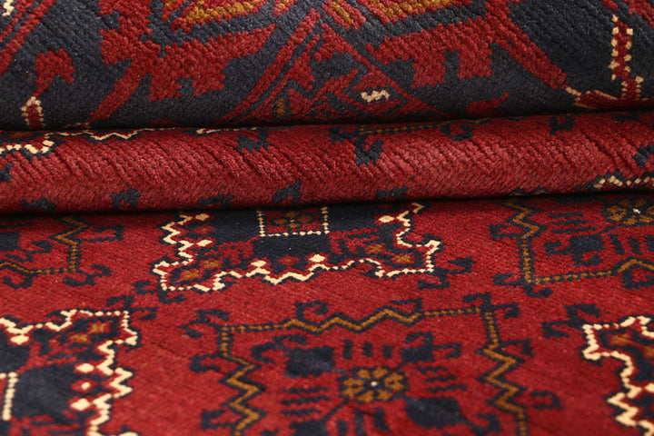 Dark Red Khal Mohammadi 6'  5" x 9'  4" - No. QA86273