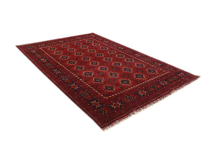 Dark Red Khal Mohammadi 6'  5" x 9'  4" - No. QA86273